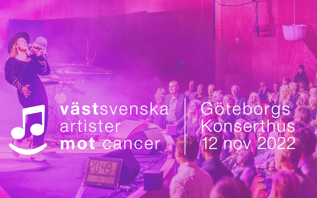 ”Västsvenska artister mot cancer” den 12 november!