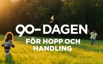 Vi firar den nya 90-dagen – för tryggt givande och omtanke!