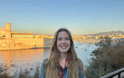 Alma Blombäck på kongress i Marseille!